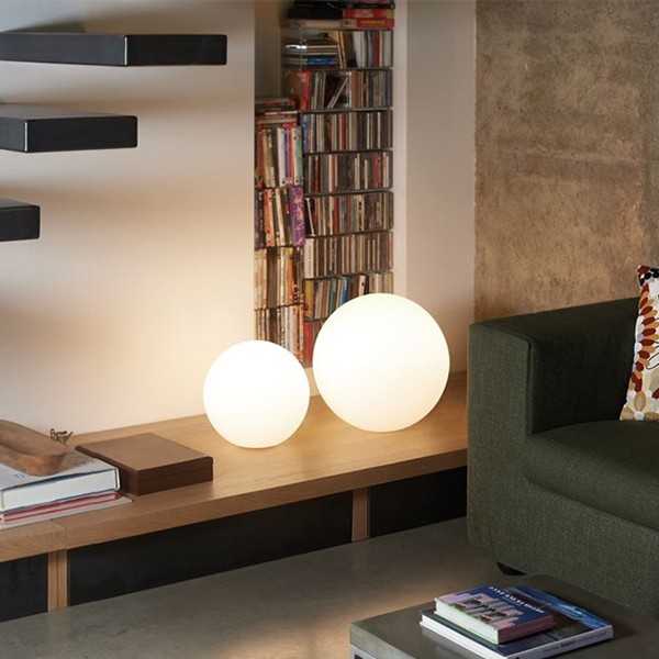 Petit lampe lumineuse ronde